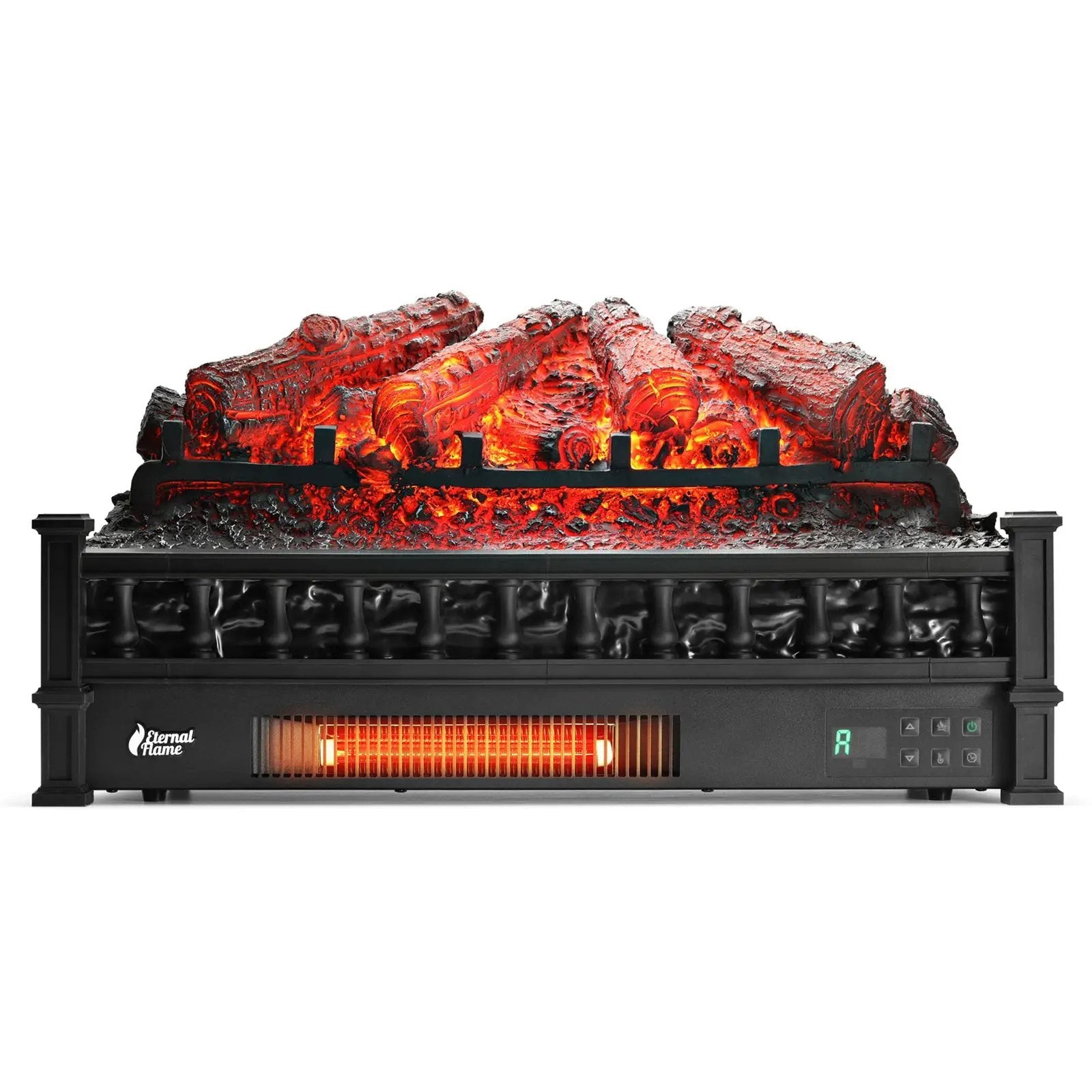 (Open Box) Eternal Flame EF26-PB Electric Fireplace Logs by TURBRO