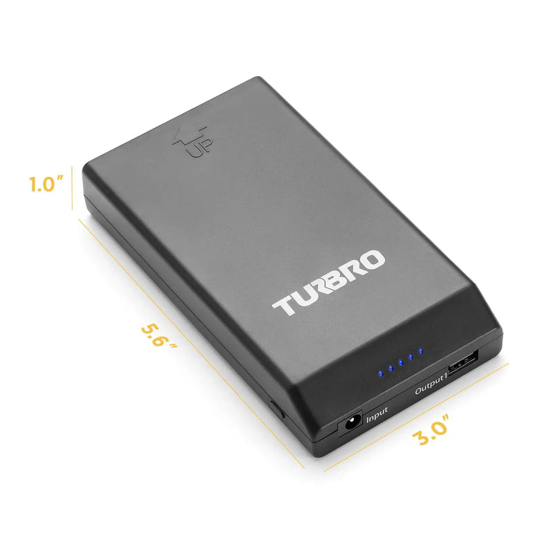 AirSupply MS12 Replacement Battery, 19,200mAh Rechargeable, 50-Hour Runtime by TURBRO