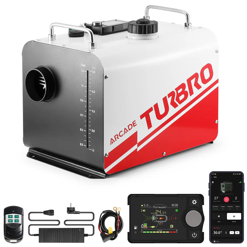Arcade H8BP Diesel Heater - European version by TURBRO