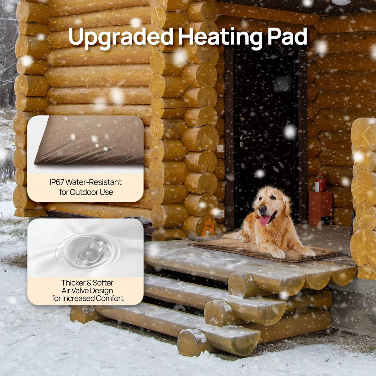 Neighborhood Outdoor Pet Heating Pad by TURBRO