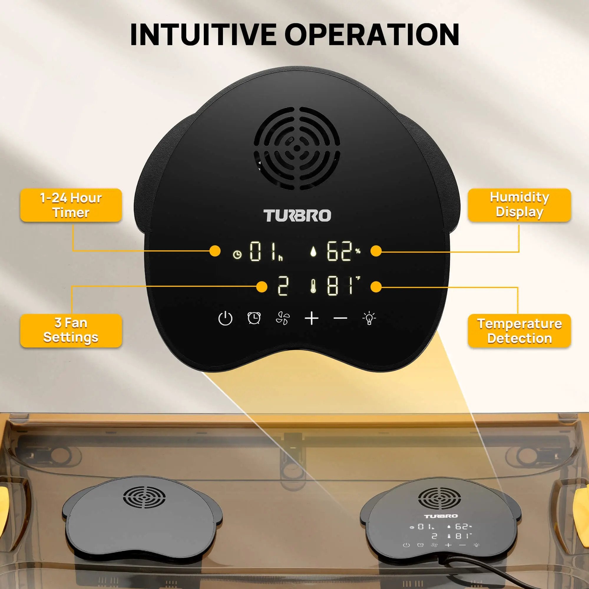 Neighborhood Pet Incubator, Grey Translucent by TURBRO