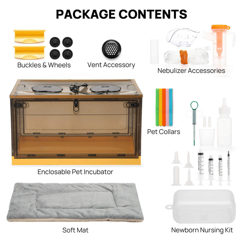 Neighborhood Pet Incubator, Grey Translucent by TURBRO