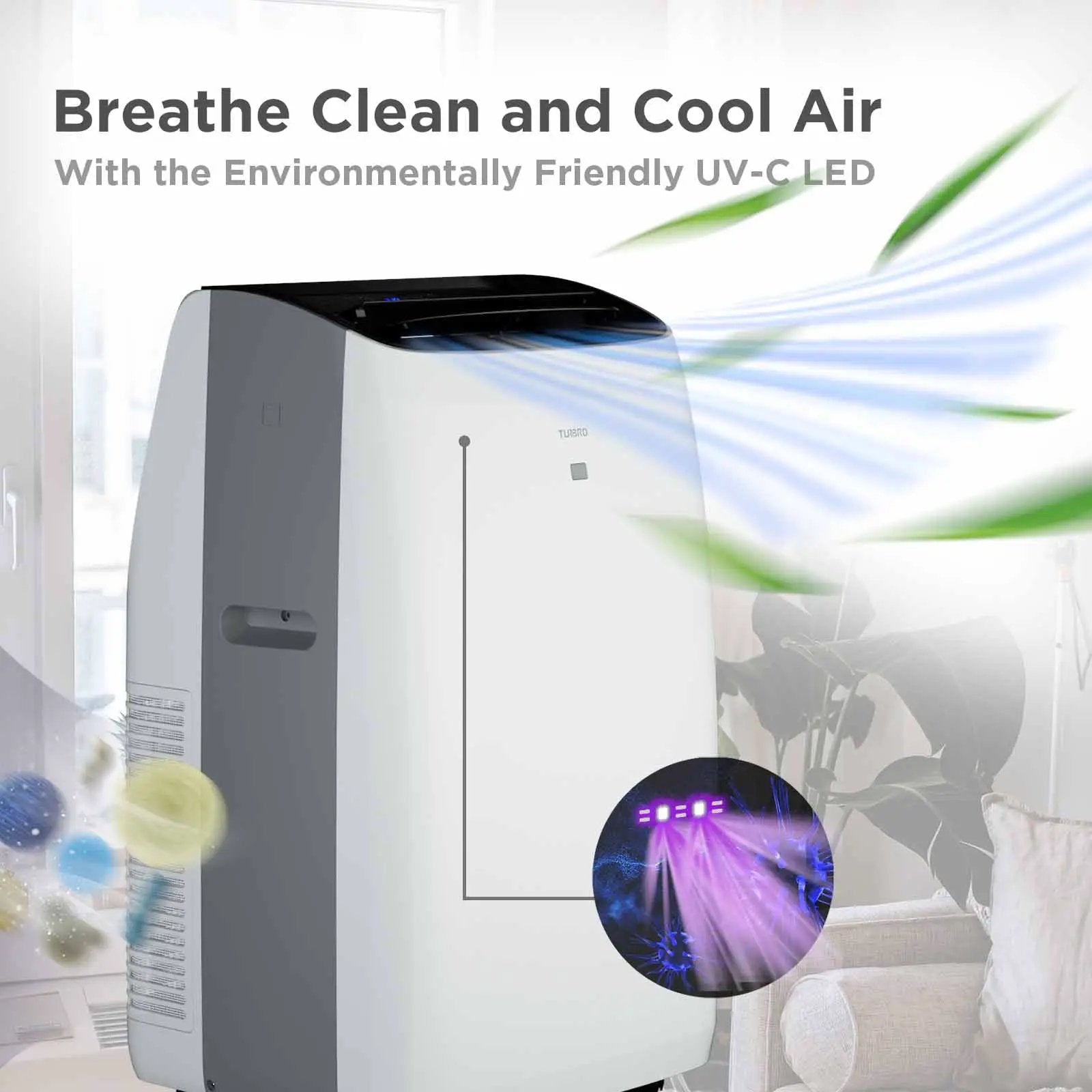 Greenland 14,000 BTU Portable Air Conditioner & Heater by TURBRO