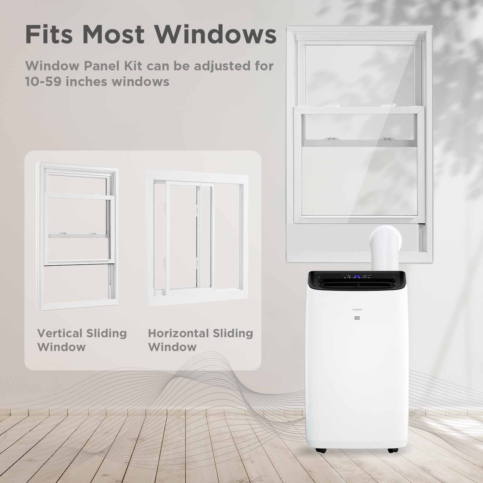 Greenland 14,000 BTU Portable Air Conditioner & Heater by TURBRO
