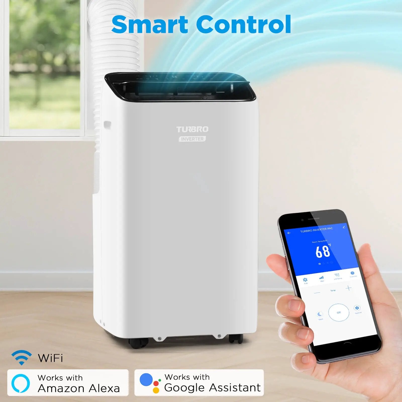 Greenland 14,000 BTU Inverter Portable Air Conditioner by TURBRO