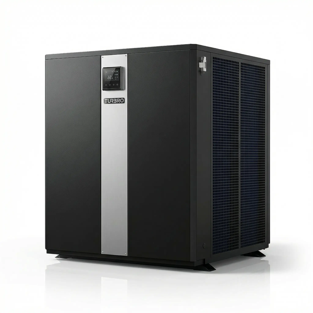 Beluga Inverter Top Discharge Pool Heat Pump, 120K/160K BTU by TURBRO