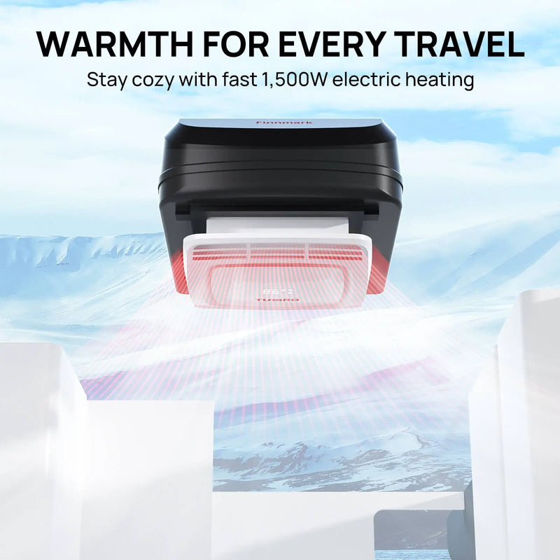 Finnmark 15,000 BTU Rooftop RV Air Conditioner by TURBRO