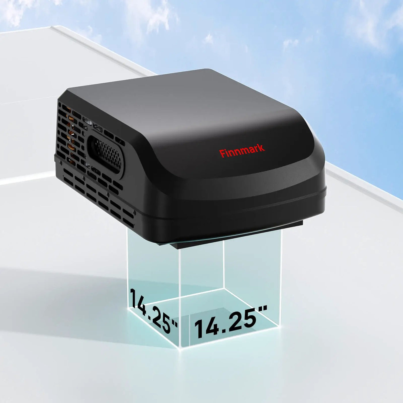 Finnmark 15,000 BTU Rooftop RV Air Conditioner by TURBRO