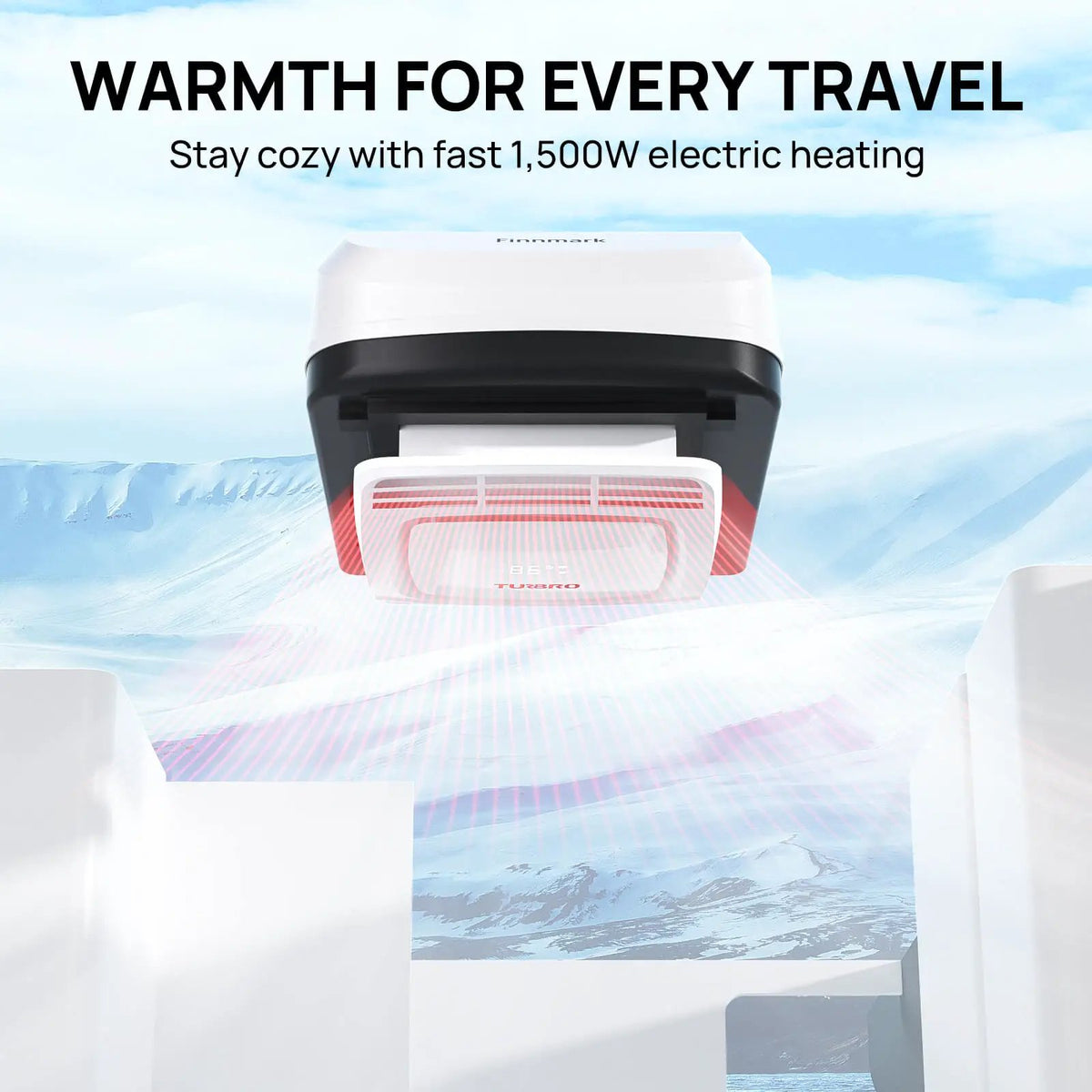 Finnmark 15,000 BTU Rooftop RV Air Conditioner by TURBRO