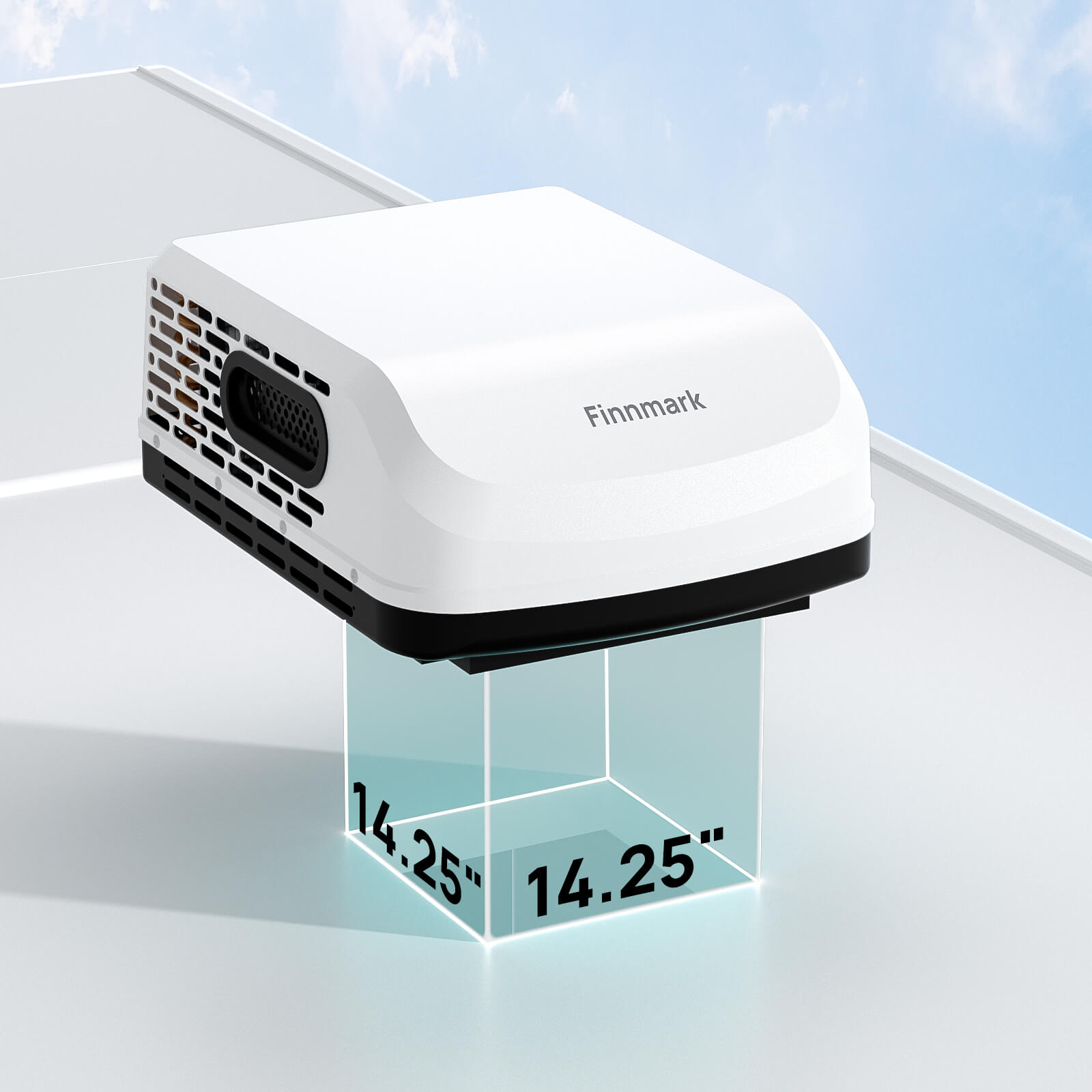 (Open Box) Finnmark 15,000 BTU RV Air Conditioner by TURBRO