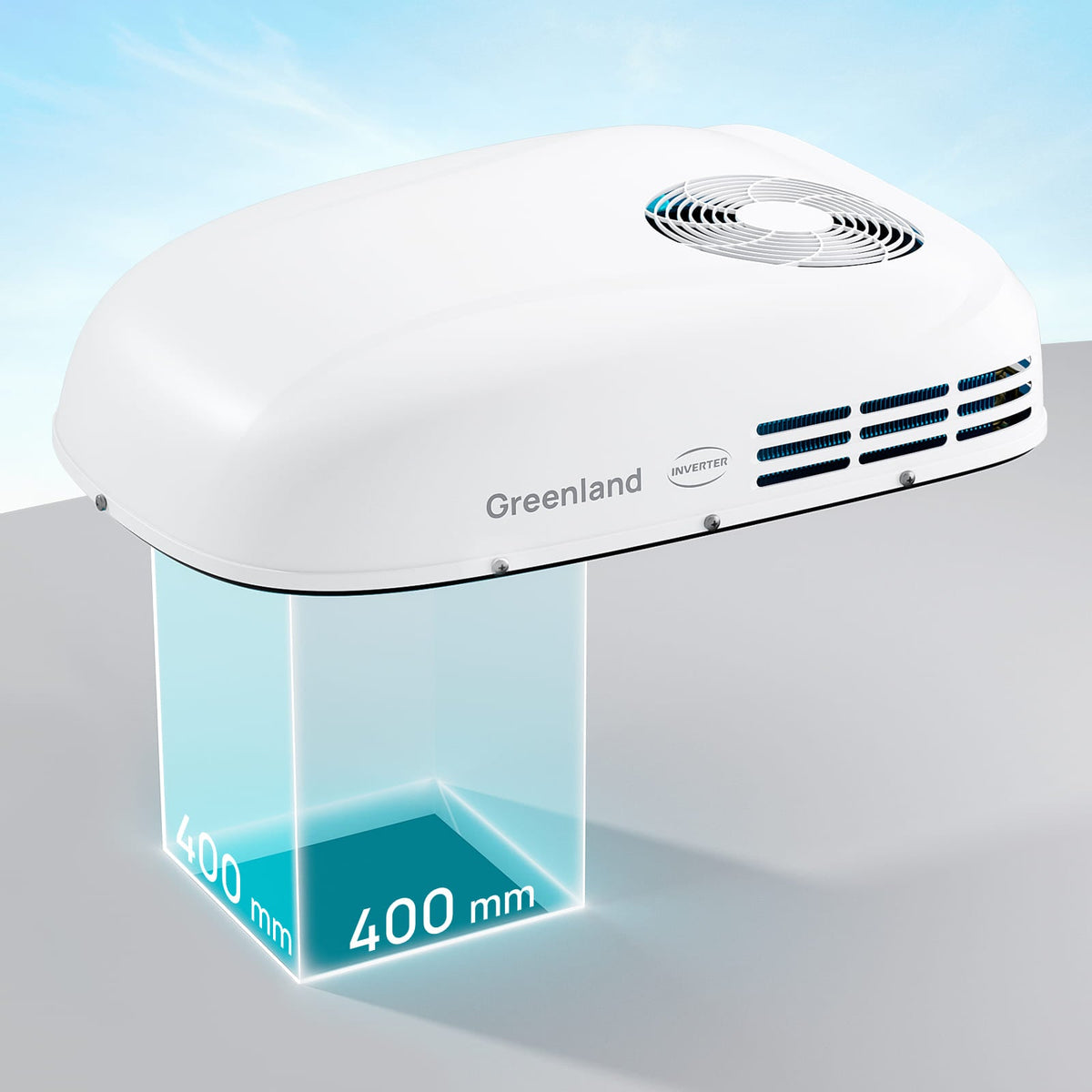 Greenland 3,600W 220-240V Inverter RV Air Conditioner (European Version) by TURBRO
