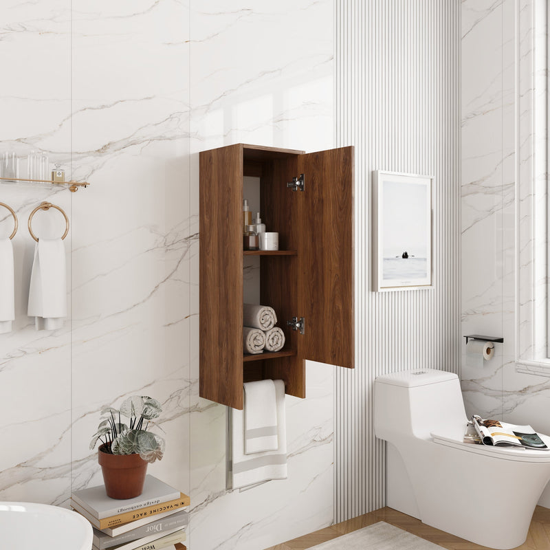 12 Inch Small Wall Mounted Side Cabinet by HouseOfZazla