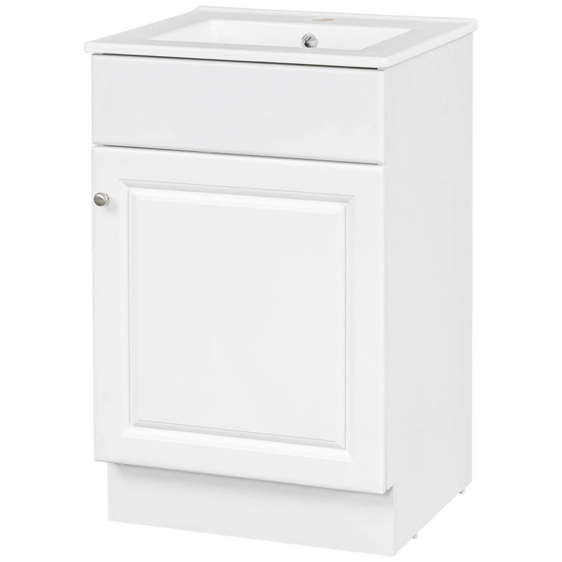 Bathroom Vanity With Sink, Cabinet With Adjustable Shelf