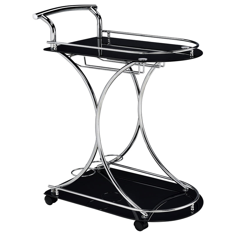 Allen - 2 Tier Bar Cart by HouseOfZazla