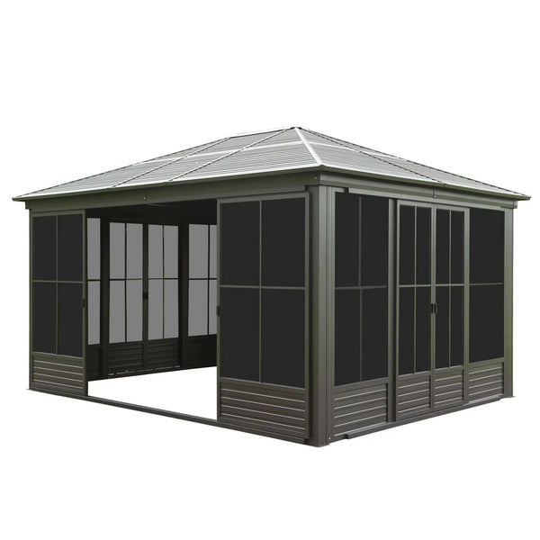 12x14FT Outdoor Sunroom Gazebo
