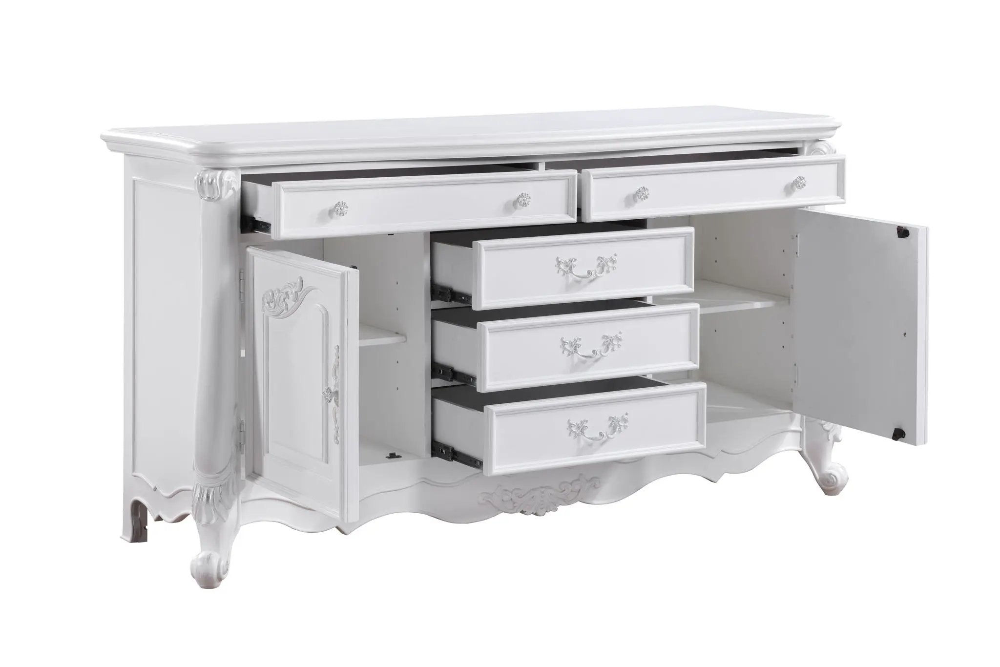 Latisha - Dresser - White by HouseOfZazla