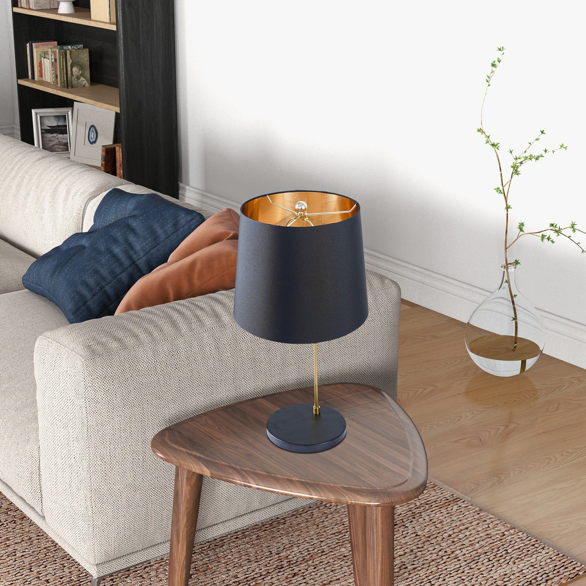 Desk Lamp For Bedside And Table Use - Black by HouseOfZazla