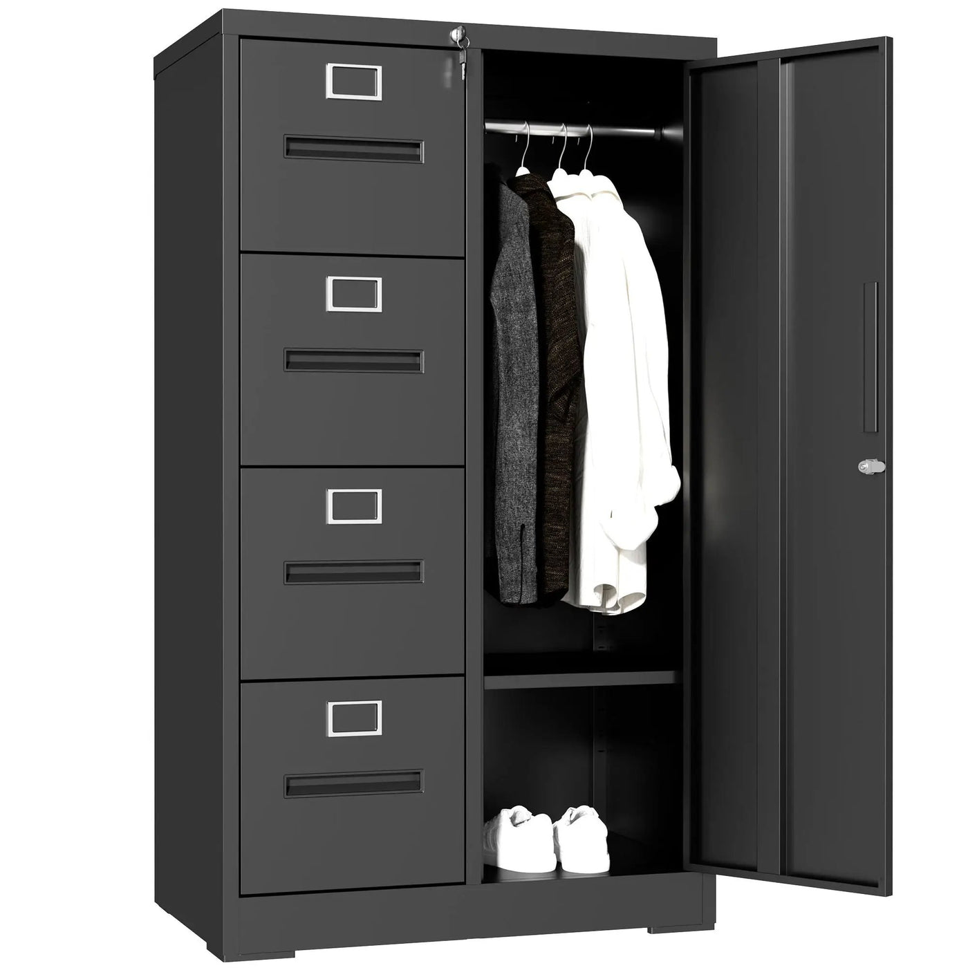 Storage Vertical Filing Cabinet With Lock by HouseOfZazla
