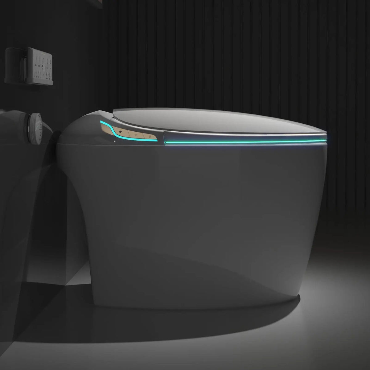 Unique Smart Toilet with Built-in Bidet by HouseOfZazla