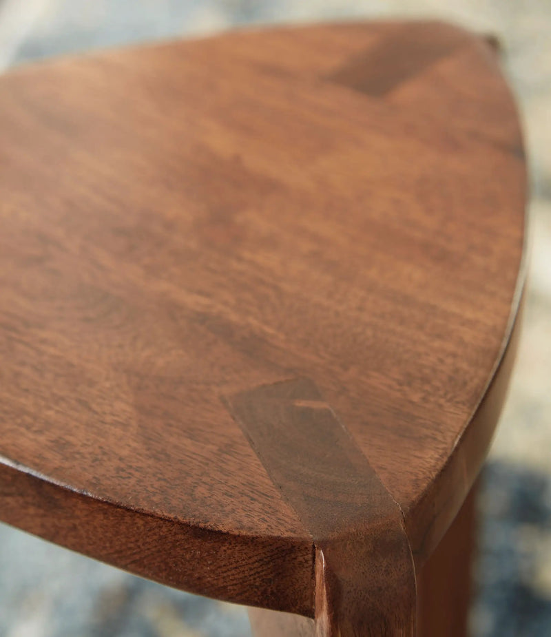 Brynnleigh - Accent Table Set (Set of 2) - Medium Brown by Unique Piece Furniture