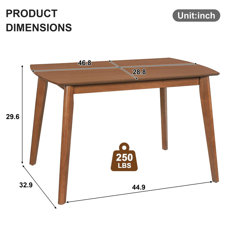 Mid Century Modern Dining Table by HouseOfZazla