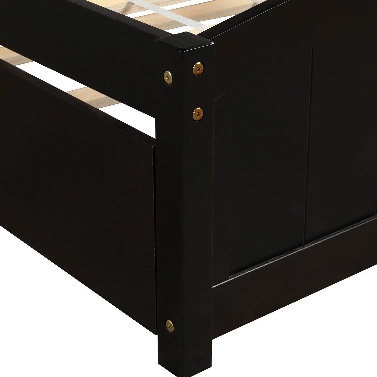 Platform Bed & Headboard, Footboard And Wood Slat Support by HouseOfZazla