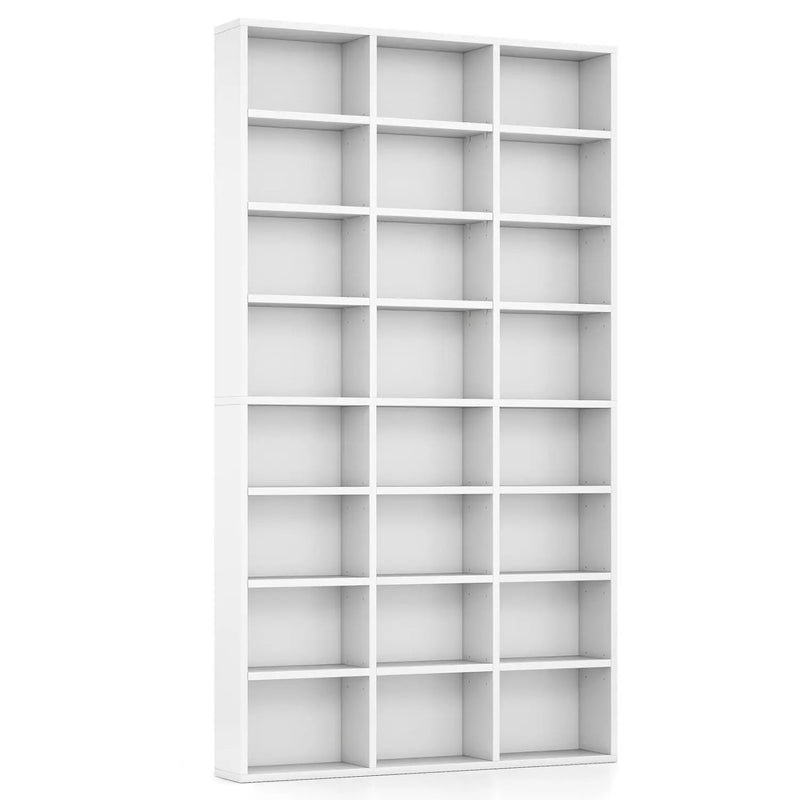 70-Inch Tall Bookshelf with 24 Cube Storage Compartments by DirectDeals