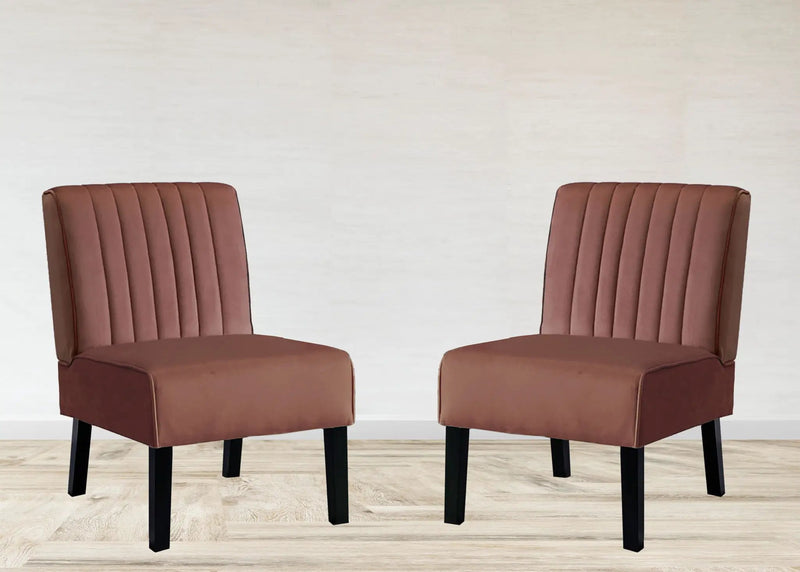 Reese - Mid-Century Modern Accent Chairs With Minimalist Design (Set of 2) by HouseOfZazla