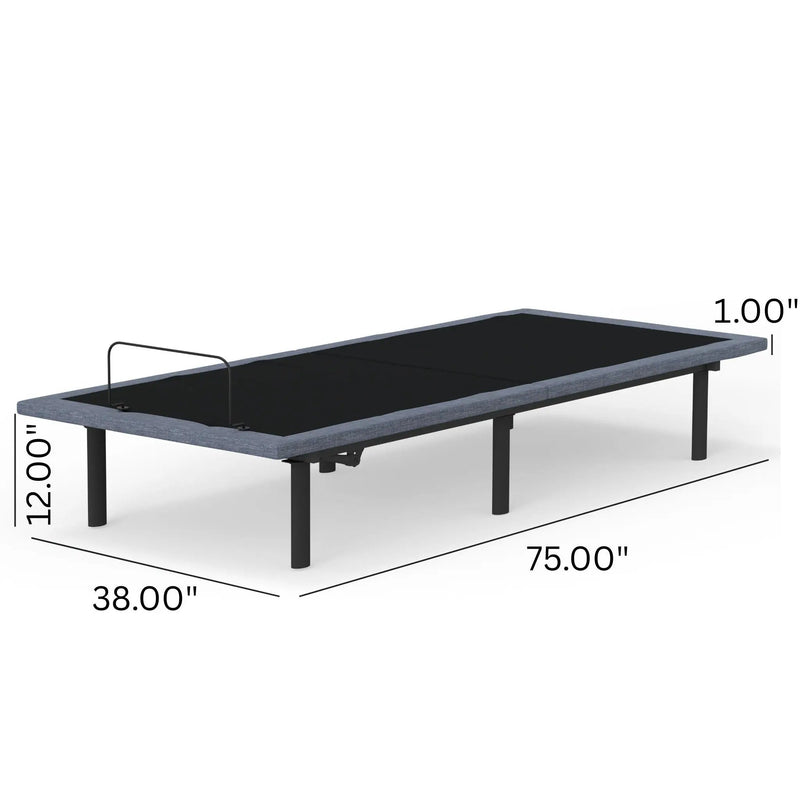 Btx5 Adjustable Bed Base with Head and Foot Position Adjustment by HouseOfZazla
