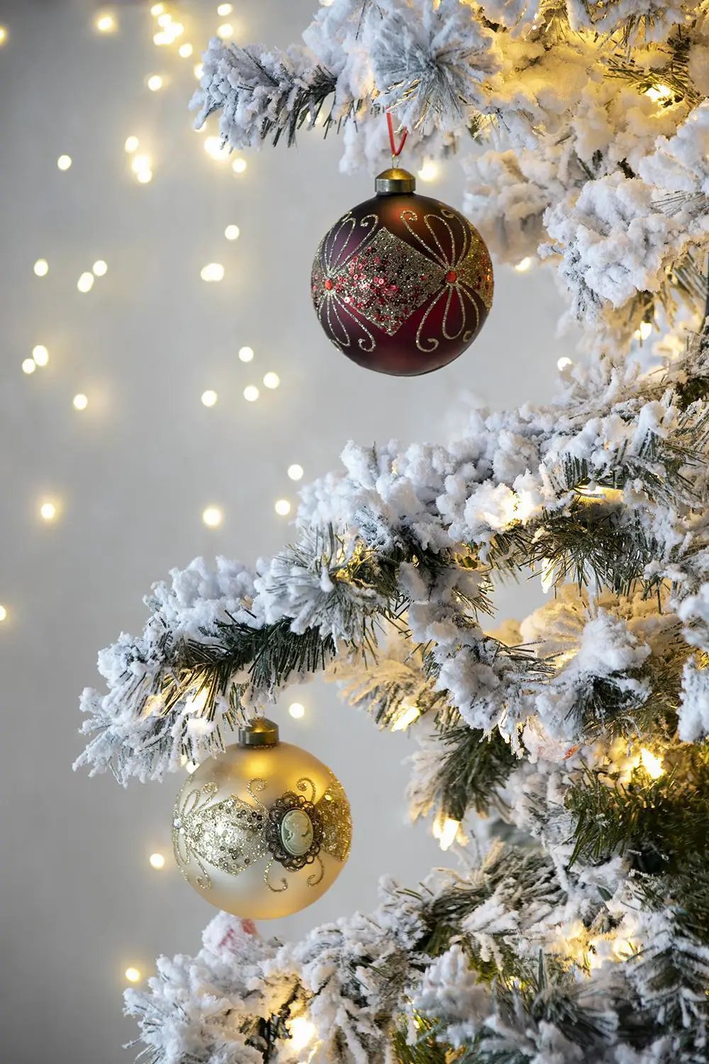 Decorative Hanging Ball Christmas Tree Ornaments For Holiday Decorations (Set of 6) by Unique Piece Furniture