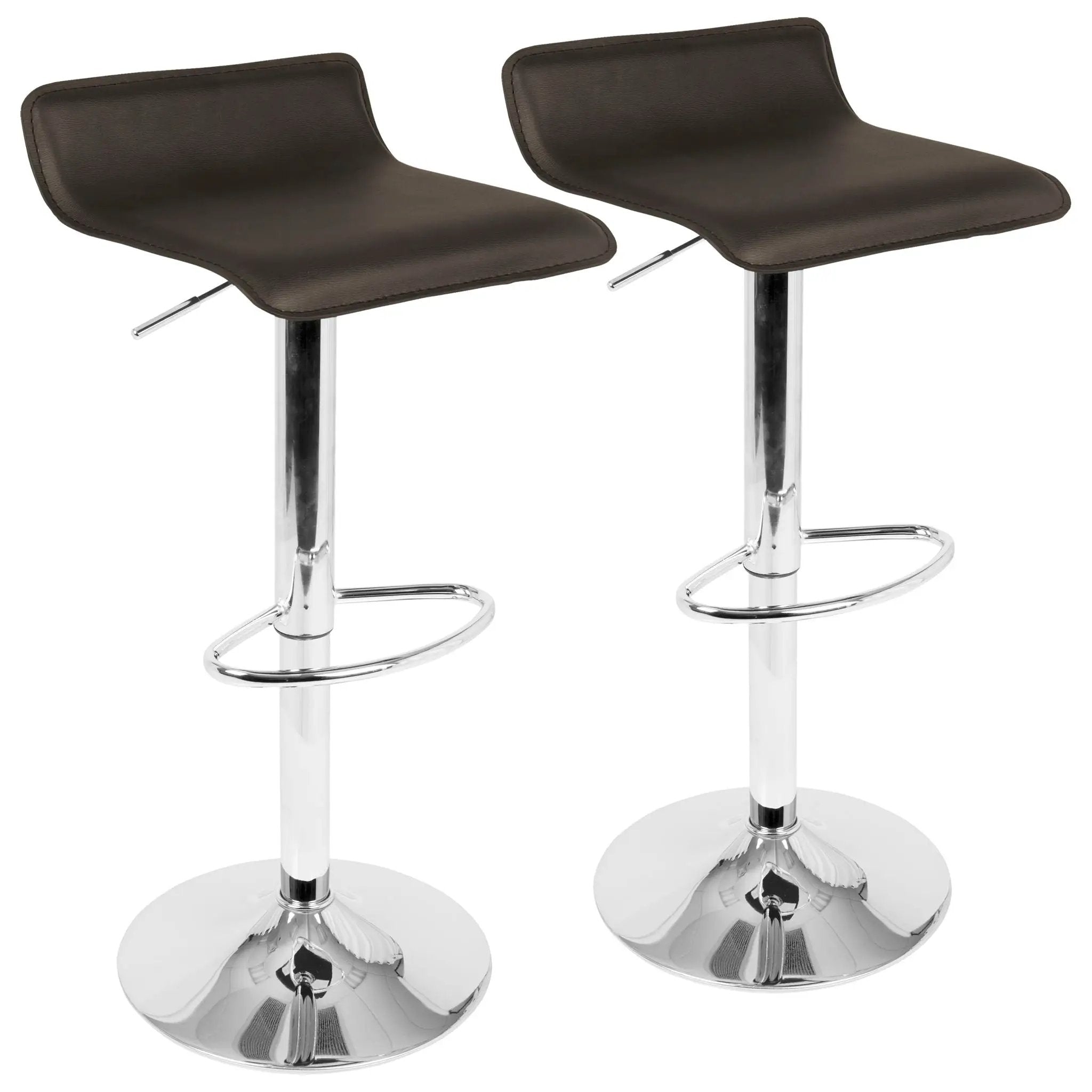 Ale - Contemporary Adjustable Barstool (Set of 2) by Unique Piece Furniture