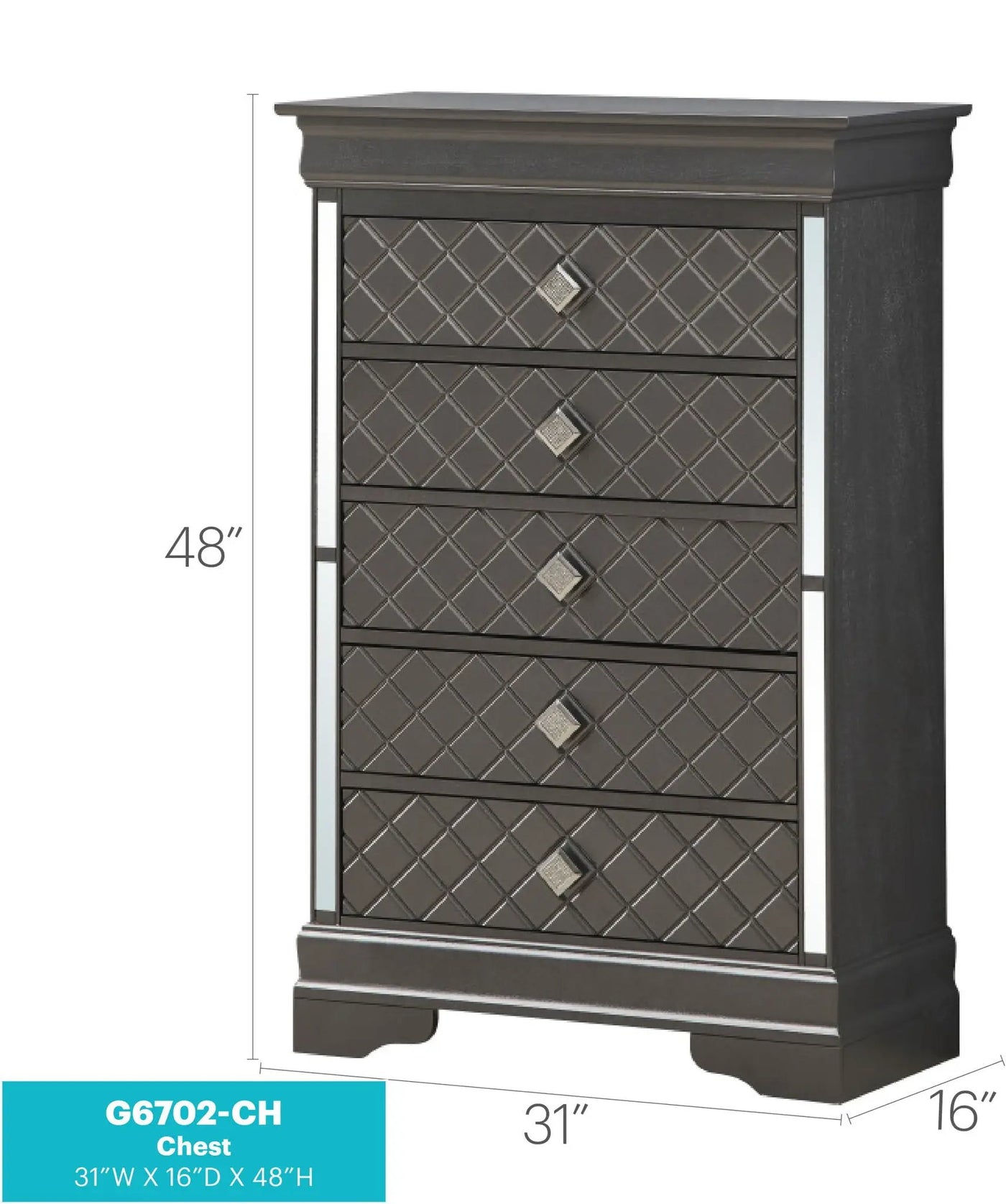 Verona - Chest by Unique Piece Furniture