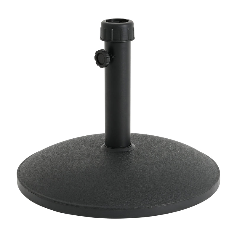 Ander Outdoor 35-pound Round Umbrella Base - Black by HouseOfZazla