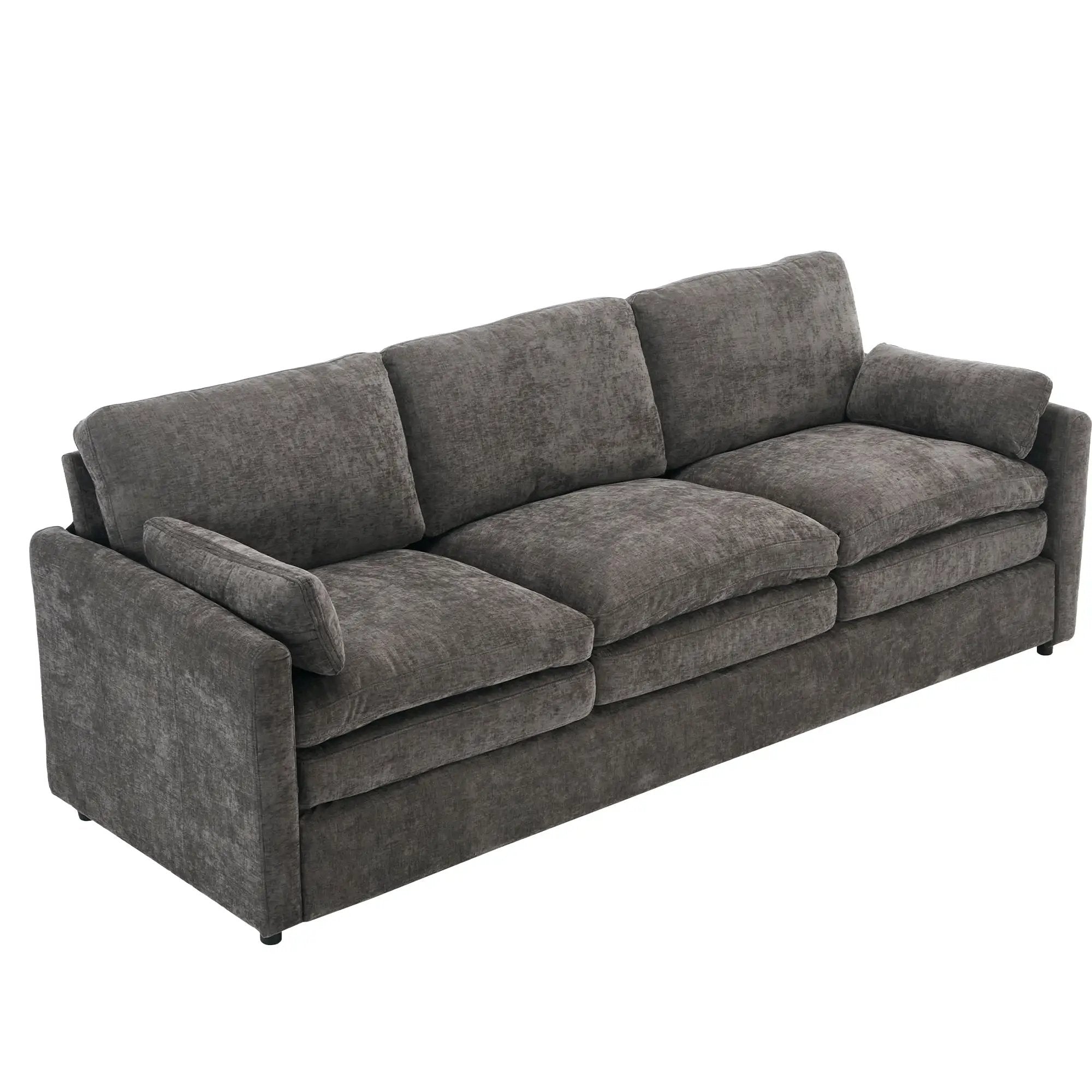 Cozy Upholstered Oversized 3-Seater Cloud Sofa by BLAKHOM