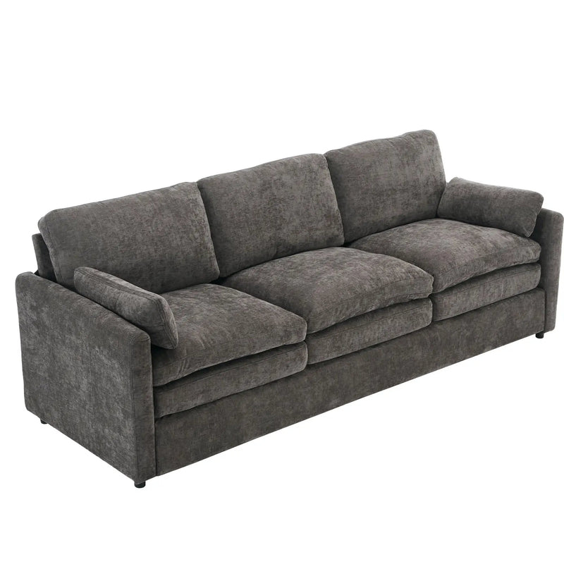 Cozy Upholstered Oversized 3-Seater Cloud Sofa by BLAKHOM