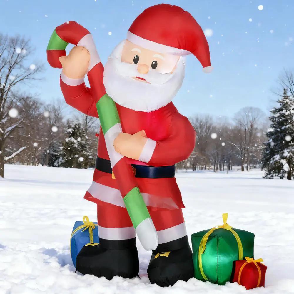 6ft Inflatable Santa Claus Christmas Decoration by HouseOfZazla