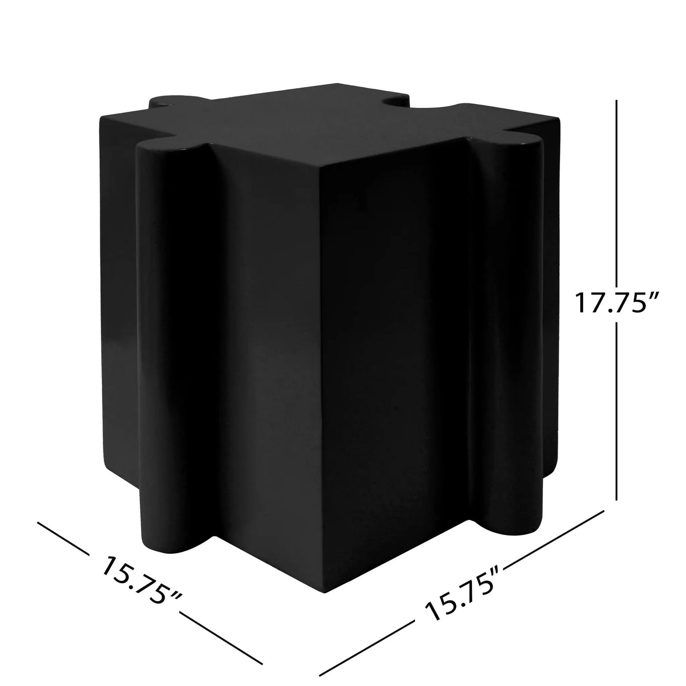 Puzzle Art Side Table by HouseOfZazla