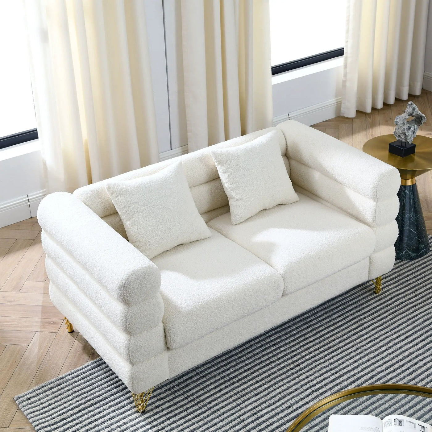 Streamline Sectional Sofa by HouseOfZazla