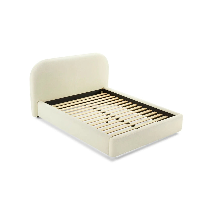 Arden Upholstered Bed - Sturdy Support by HouseOfZazla