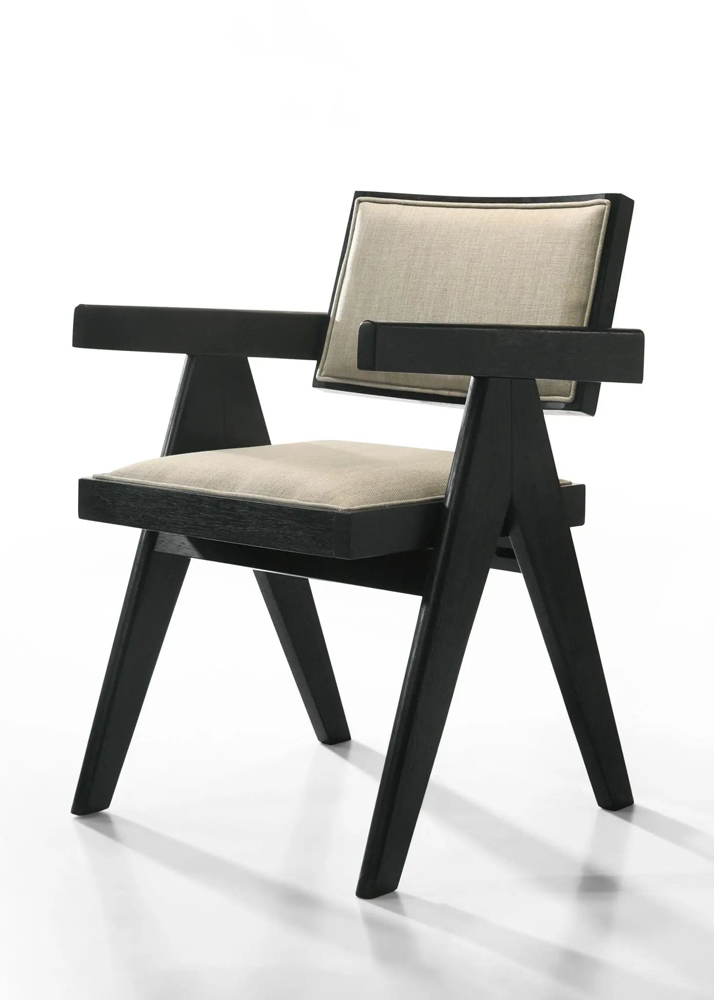 Jasper - 5 Piece Round Dining Set - Ebony Black by Unique Piece Furniture