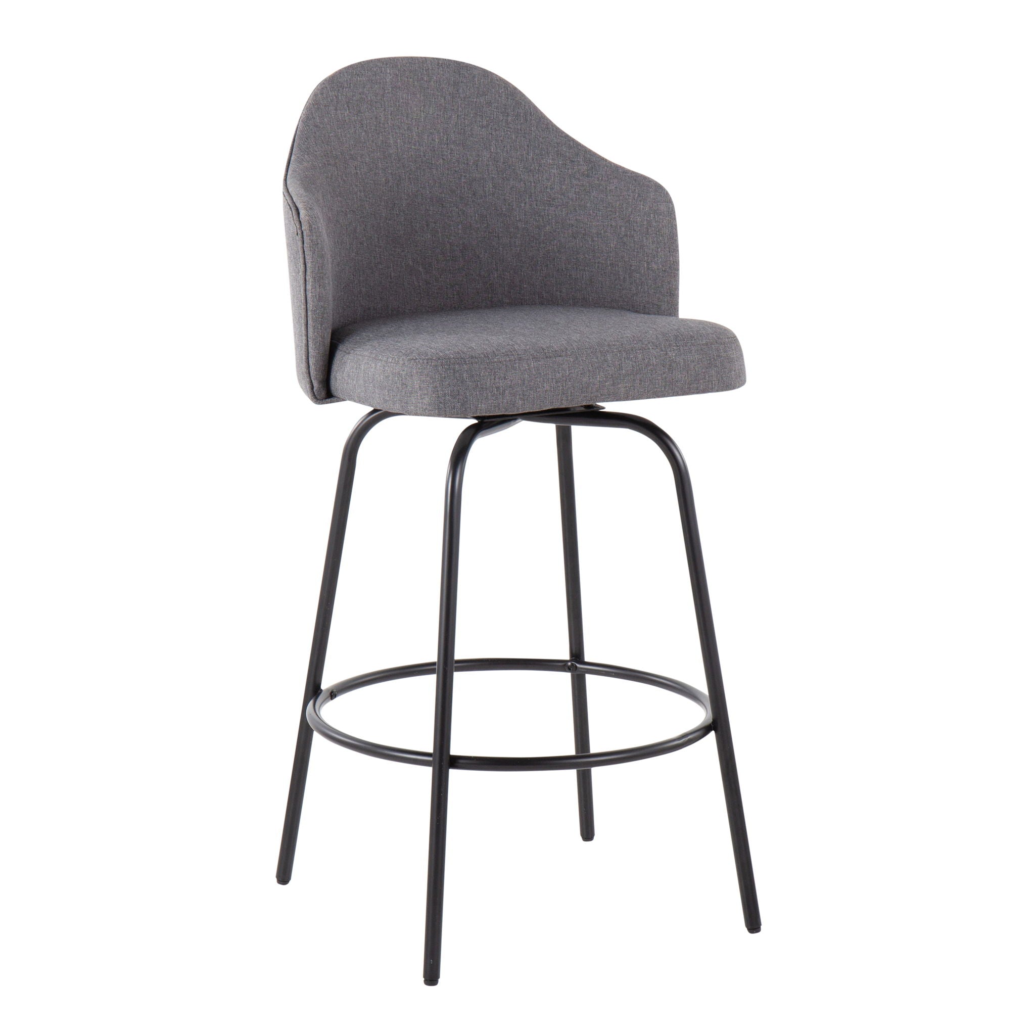 Ahoy - Contemporary Fixed Height Counter Stool (Set of 2) by HouseOfZazla