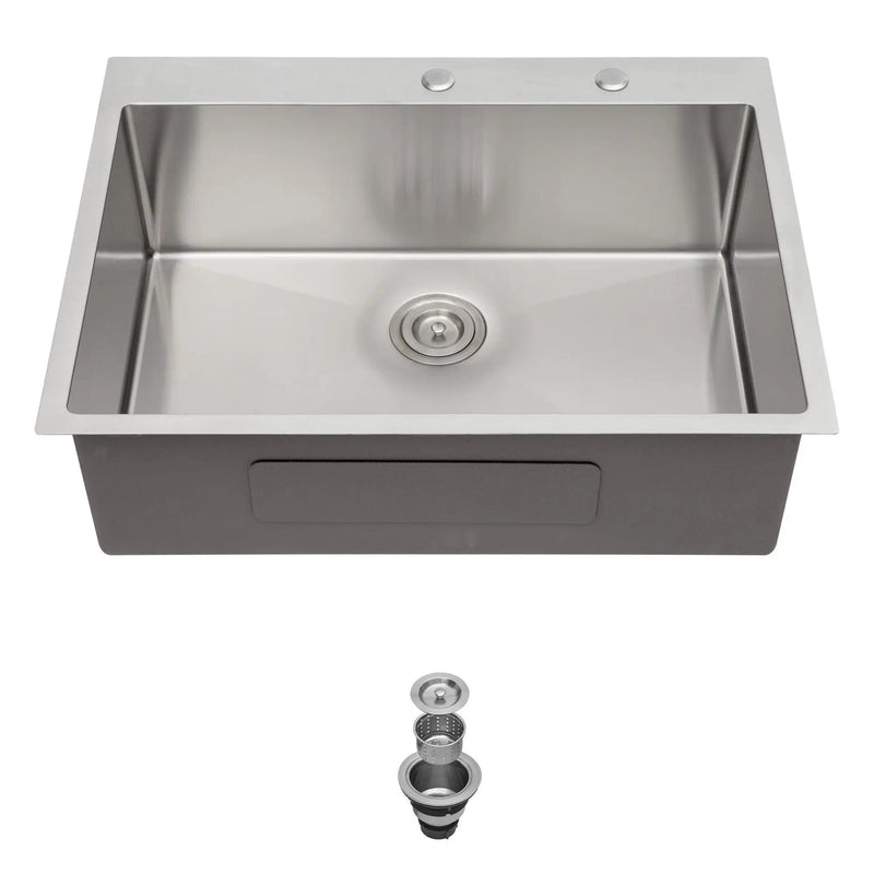 Topmount Stainless Steel Kitchen Sink by HouseOfZazla