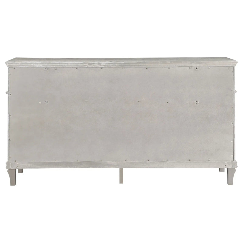 Katerina - 9 Drawer Dresser With Removable Jewelry Tray - Oak by HouseOfZazla