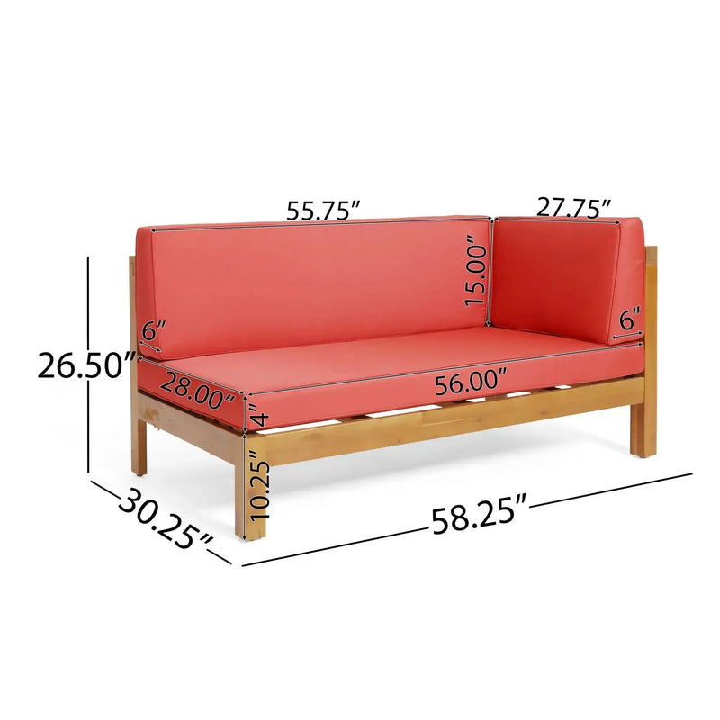 Brava X Back Corner Bench by HouseOfZazla