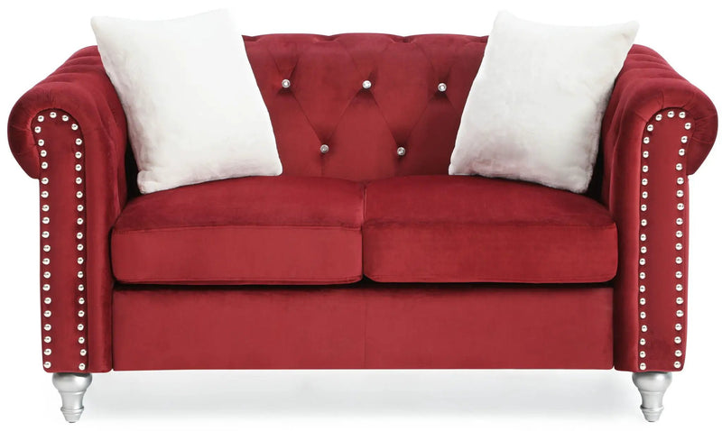 Stylish Contemporary Loveseat by Unique Piece Furniture