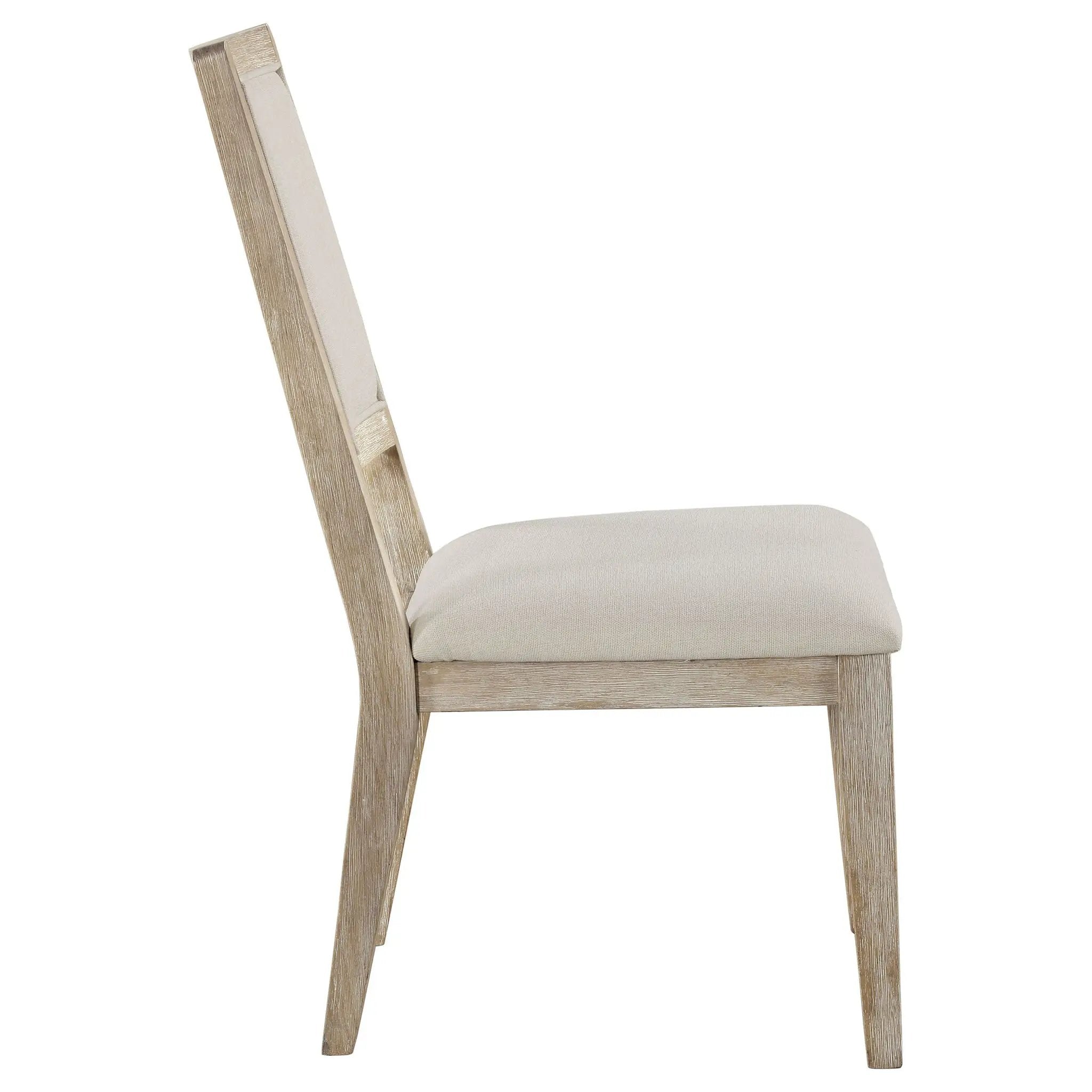 Verdugo - Cushioned Dining Chair (Set of 2) - White Washed