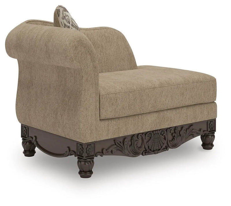 Chelsworth - RAF Corner Chaise - Golden by Unique Piece Furniture