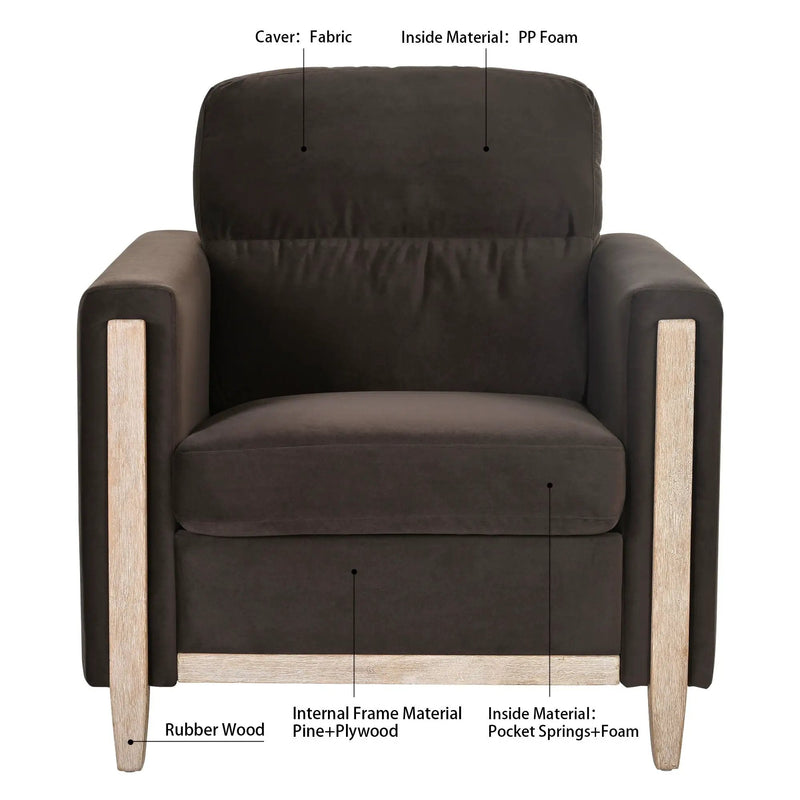 1 Seater Sofa by Unique Piece Furniture