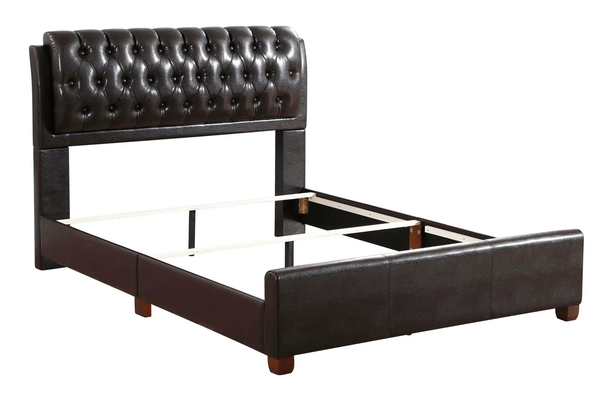 Tufted Upholstered Bed by Unique Piece Furniture