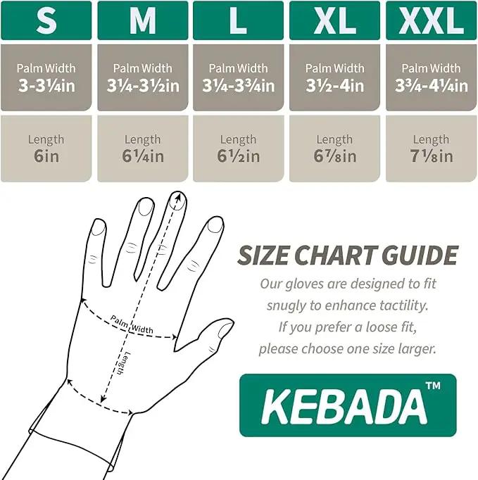 Kebada W2 Work Gloves for Men and Women, Nitrile Coated Working Gloves for Gardening, Construction, Warehouse, Safety Gloves for Work in Yard and Outdoors, 6 Pairs, Small by GreenHaven Gardens